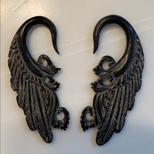 Tribal earrings- 8g